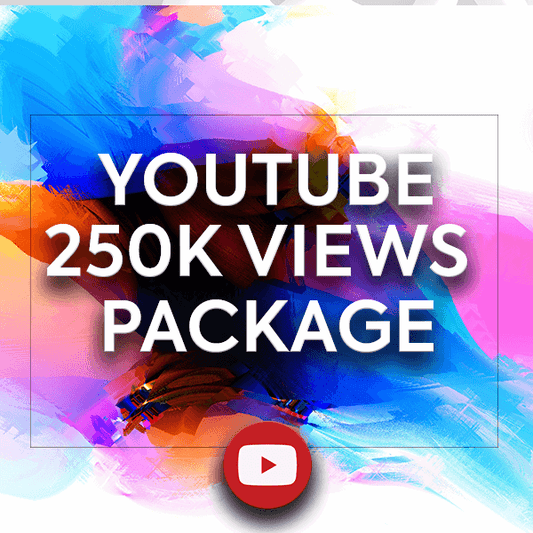 YouTube All In One 250k Views Package