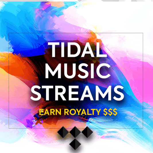Tidal Music Streams $Earn Royalty Money$$$$