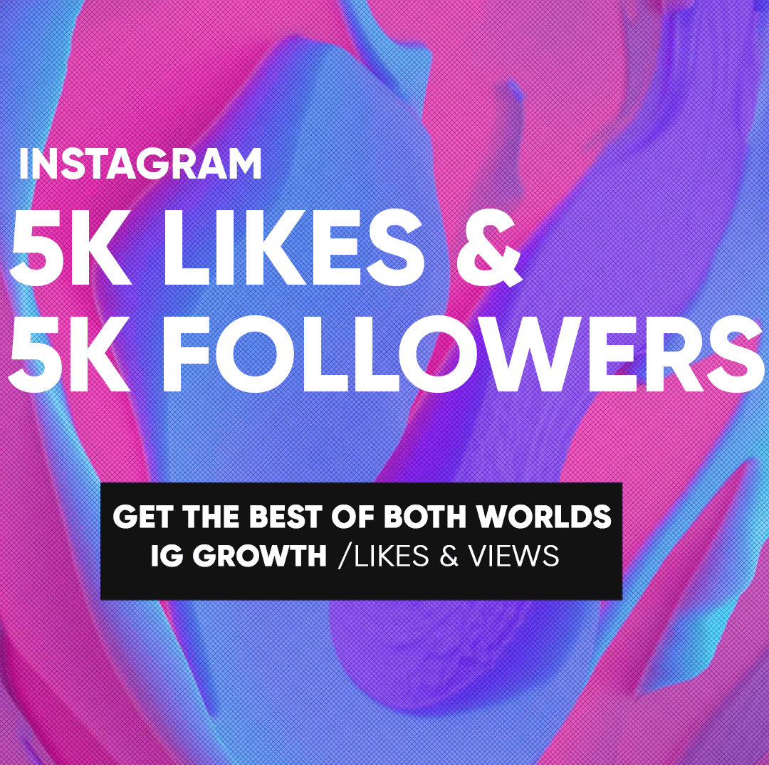 Instagram Limited Promo 5,000 Followers & 5,000 Likes