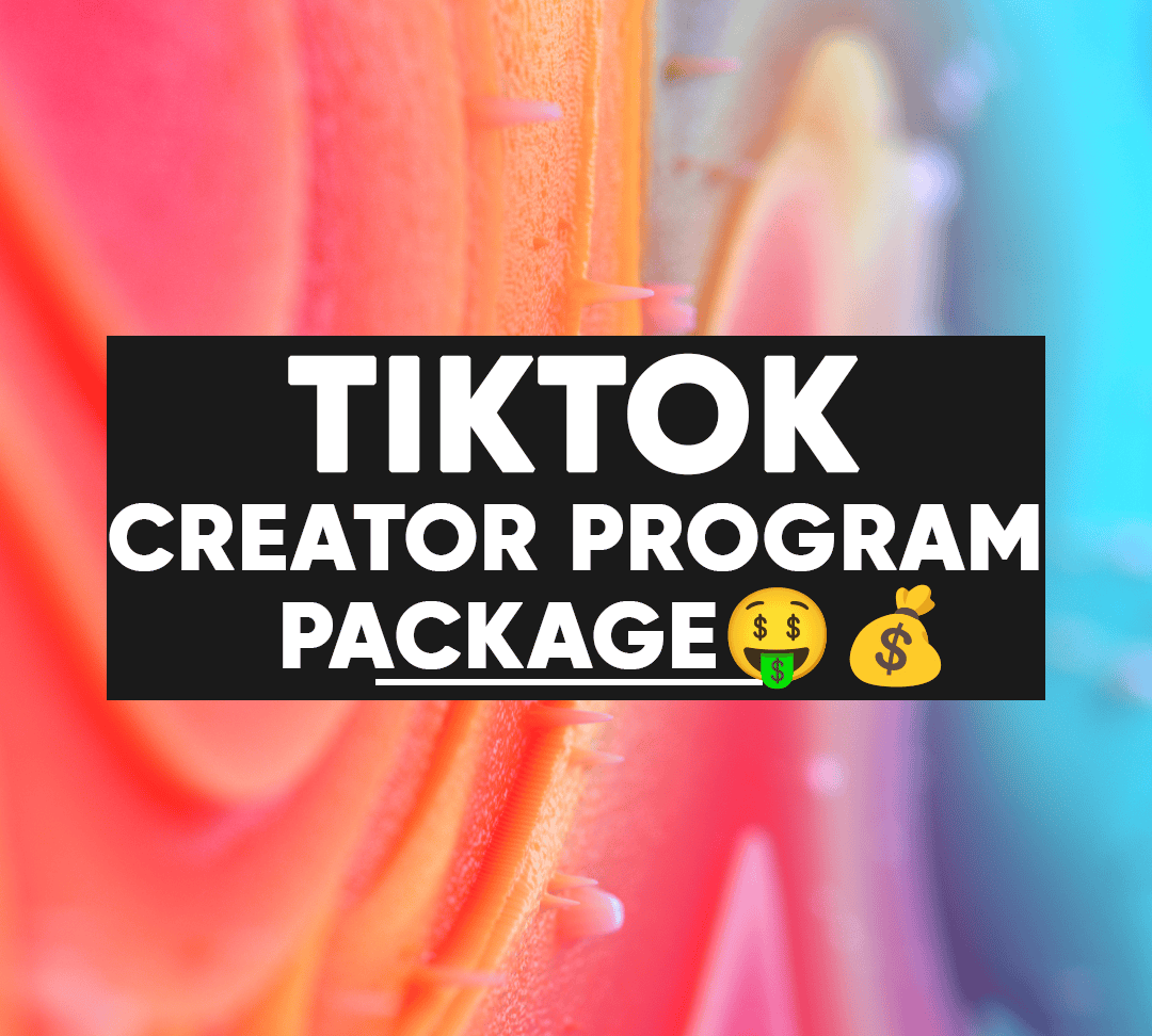 TikTok Creator Program Package