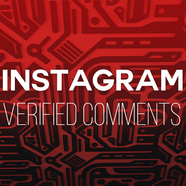 Instagram Verified Comments