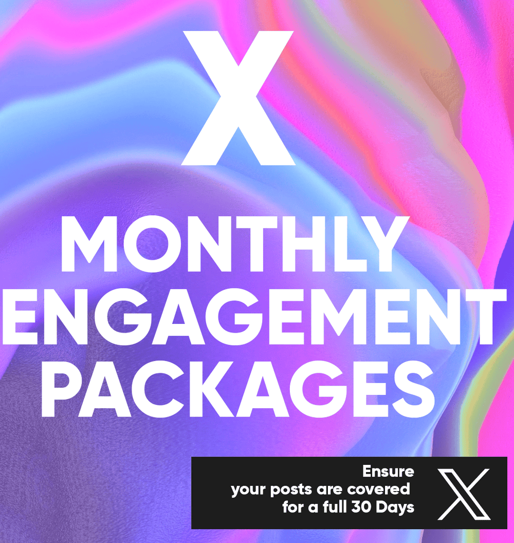 (X) Twitter Monthly Growth Packages