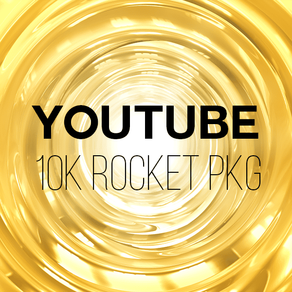 YouTube 10.000 Aufrufe Rocket Package